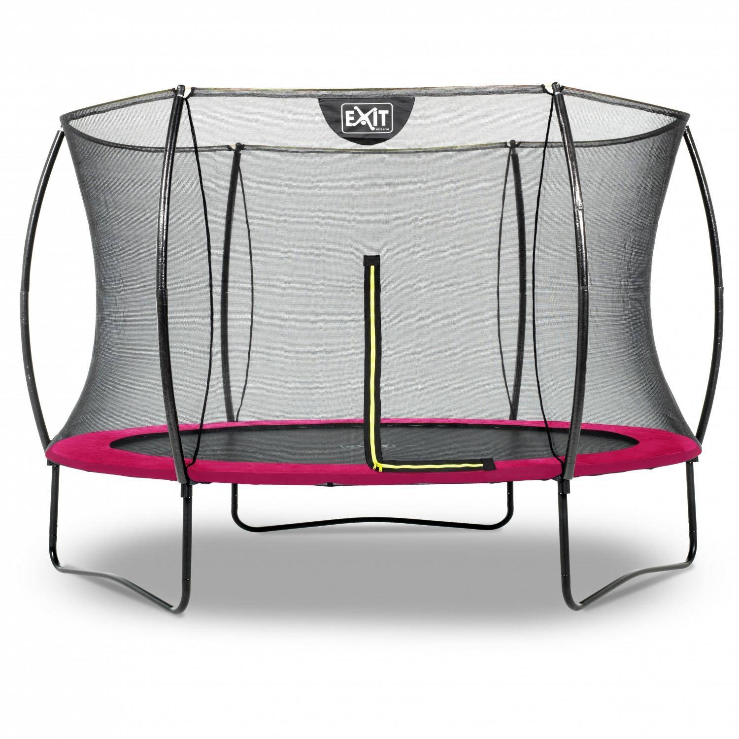 Trampoline De Jardin 305 Cm - Avec Panier De Basket Et échelle - Sécurité Renforcée, Charge Max 200 Kg - Pour Enfants Et Adultes