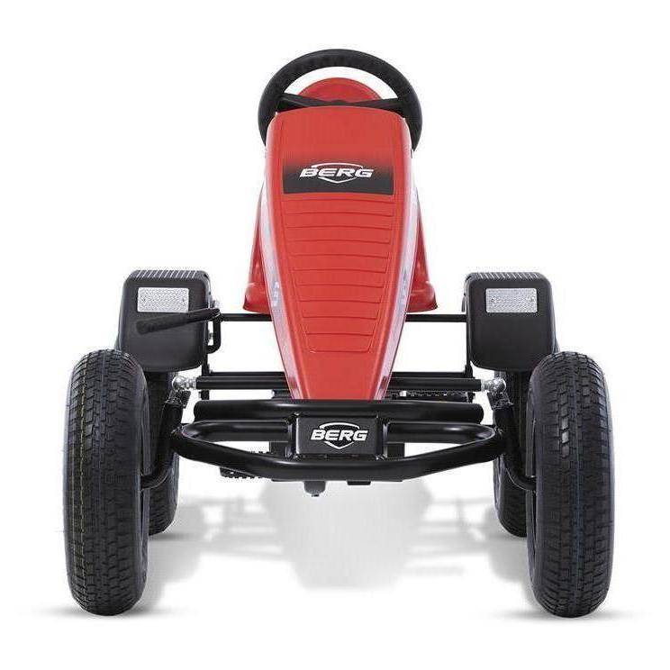 Kart à Pédales BERG Buddy Redster – Châssis Acier, Siège Réglable, Système BFR – Enfant